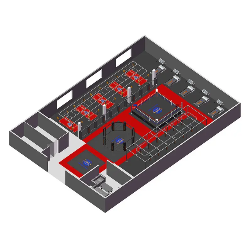 Curved Track for Punching Bags