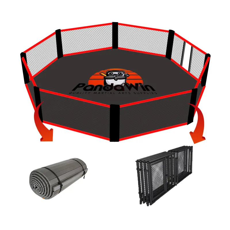 Folding Octagonal Cage