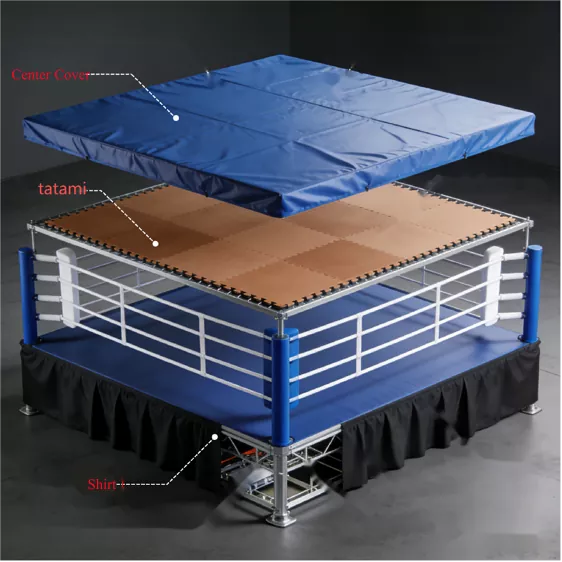 Boxing Ring Corner Pads & Ropes