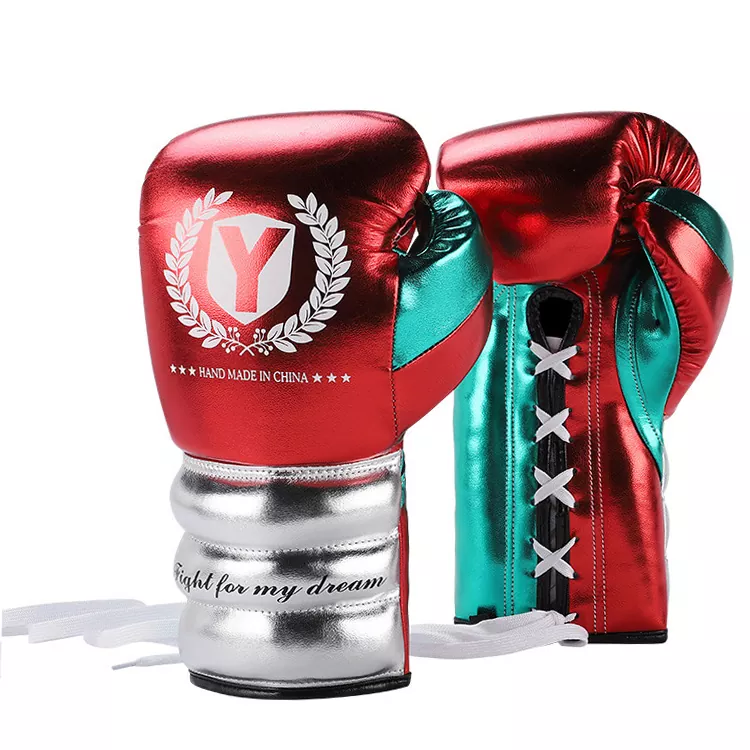Laced Boxing Gloves