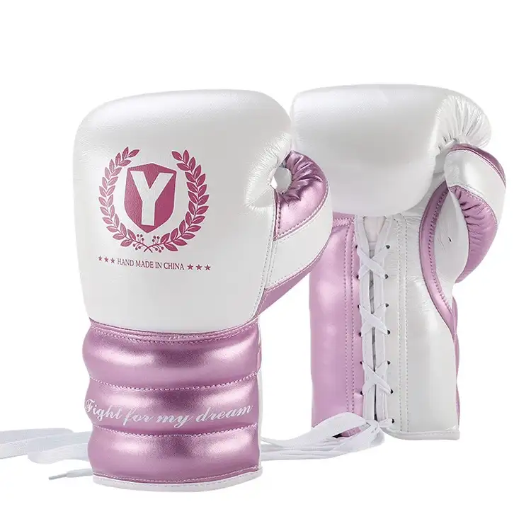 Laced Boxing Gloves
