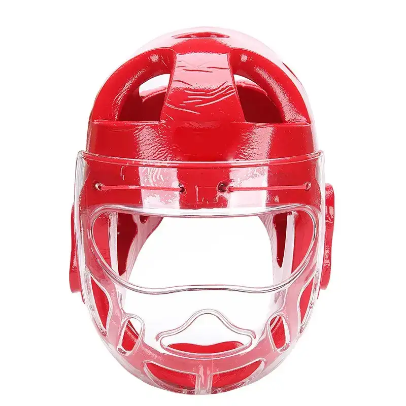 Taekwondo Headgear with Fixed Mask